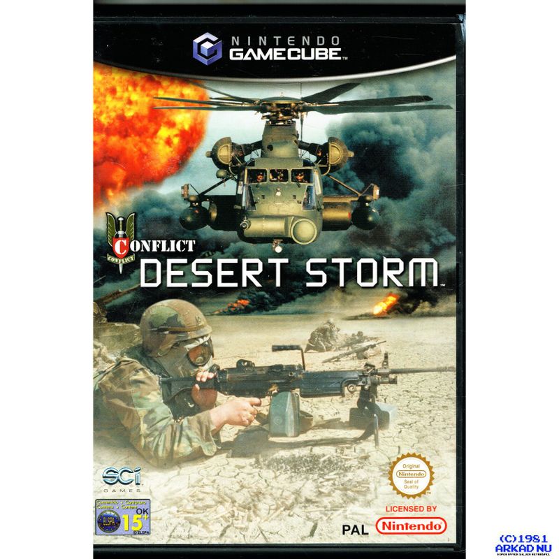 CONFLICT DESERT STORM GAMECUBE