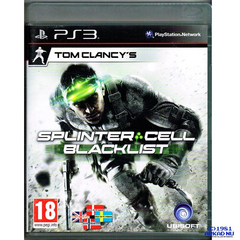 TOM CLANCYS SPLINTER CELL BLACKLIST PS3