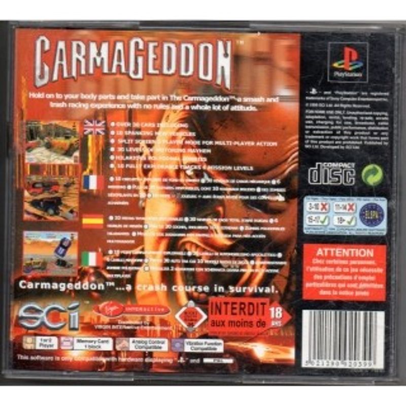 CARMAGEDDON PS1