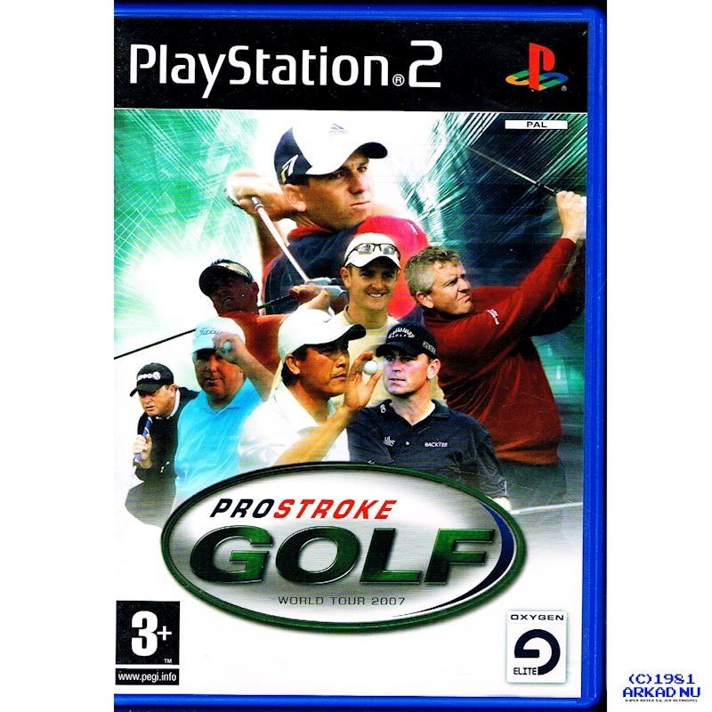 PRO STROKE GOLF WORLD TOUR 2007 PS2