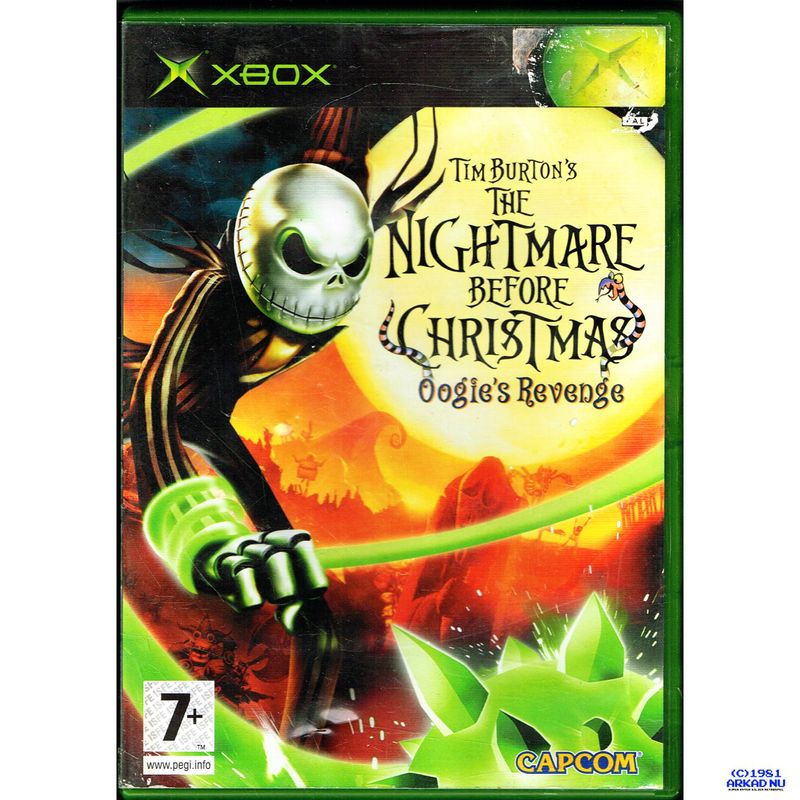 TIM BURTON'S THE NIGHTMARE BEFORE CHRISTMAS OOGIE'S REVENGE XBOX