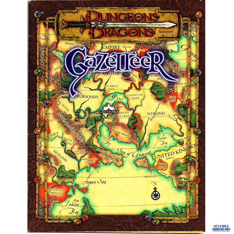 DUNGEONS & DRAGONS GAZETTEER D20