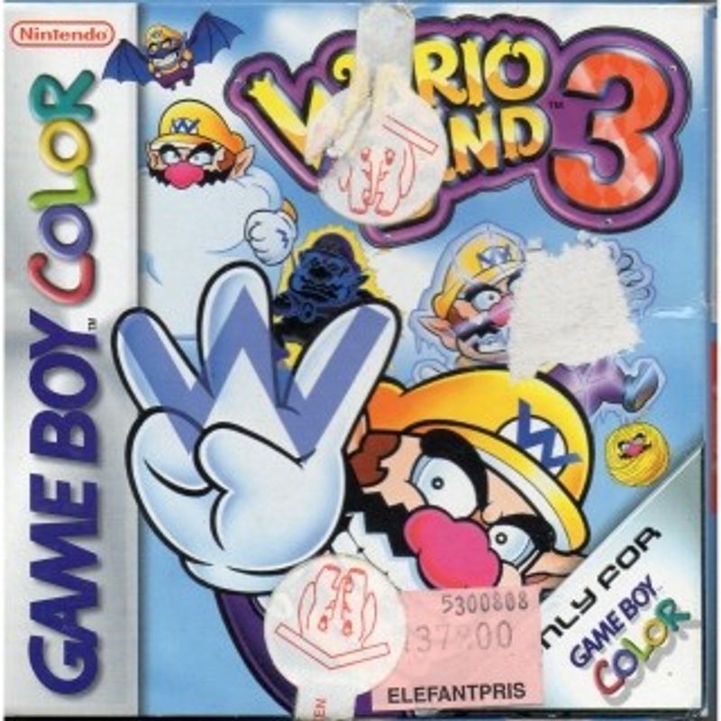 WARIO LAND 3 GAMEBOY COLOR