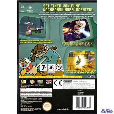 KND KIDS NEXT DOOR OPERATION VIDEOSPIEL GAMECUBE