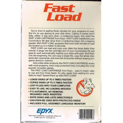 EPYX FAST LOAD C64 Cartridge