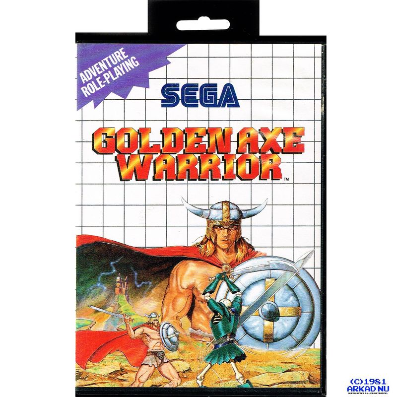 GOLDEN AXE WARRIOR MASTER SYSTEM