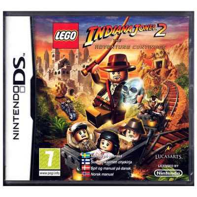 LEGO INDIANA JONES 2 THE ADVENTURE CONTINUES DS