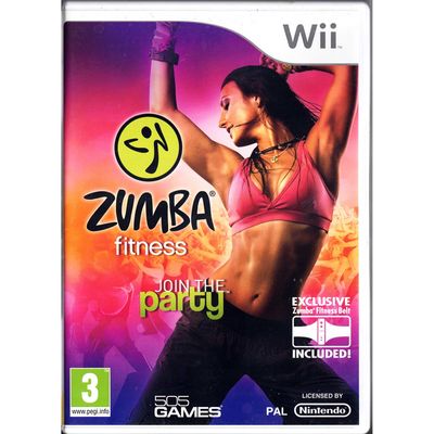 ZUMBA FITNESS WII MED BÄLTET