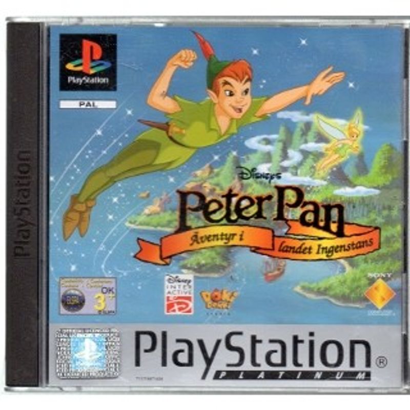 DISNEYS PETER PAN ÄVENTYR I LANDET INGENSTANS PS1