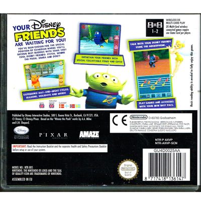 DISNEY FRIENDS DS