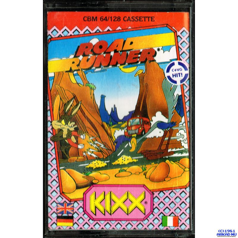 ROAD RUNNER C64 KASSETT