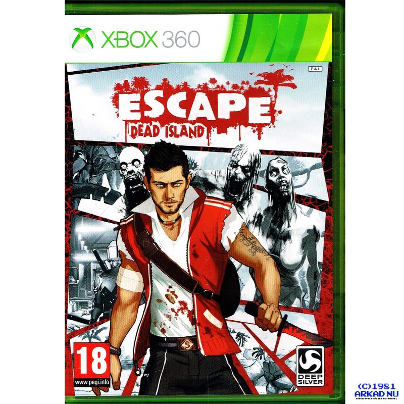 ESCAPE DEAD ISLAND XBOX 360