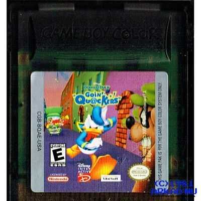 DONALD DUCK GOIN QUACKERS GBC