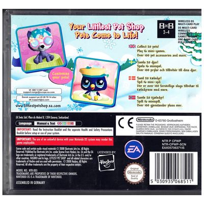 LITTLEST PET SHOP WINTER DS