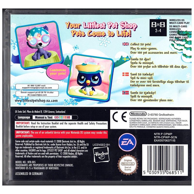 LITTLEST PET SHOP WINTER DS