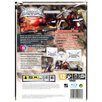 BLAZBLUE CALAMITY TRIGGER LIMITED EDITION PS3