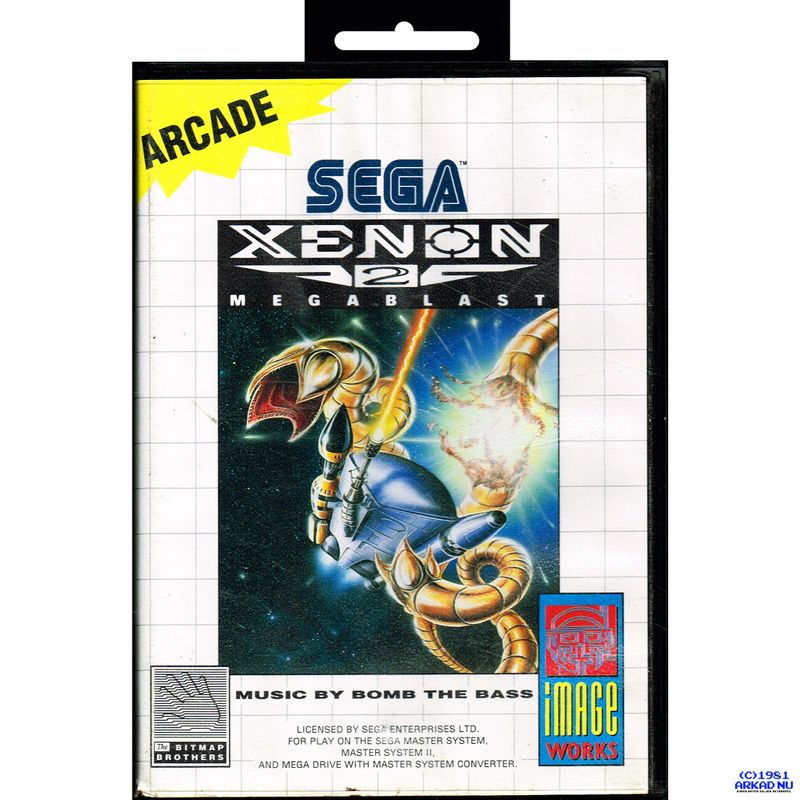 XENON 2 MEGABLAST MASTERSYSTEM