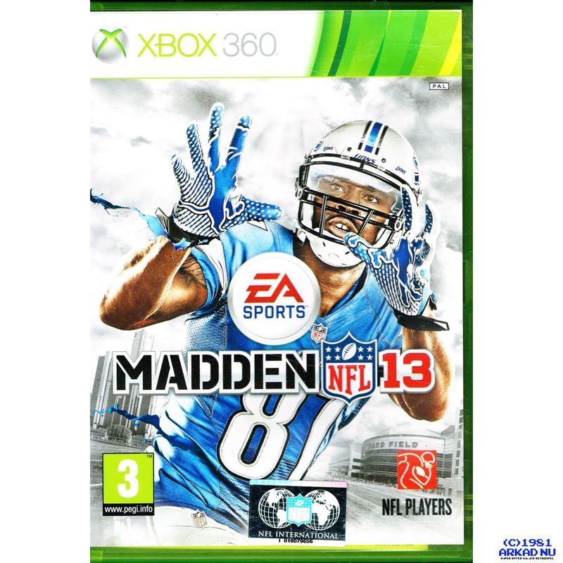 MADDEN 13 XBOX 360