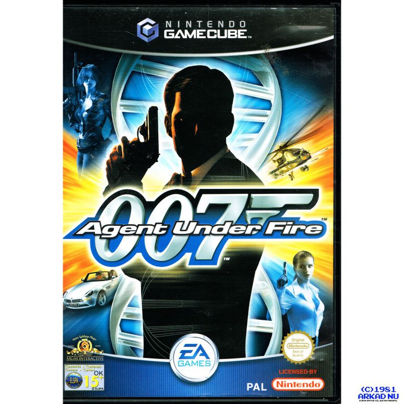 007 AGENT UNDER FIRE GAMECUBE