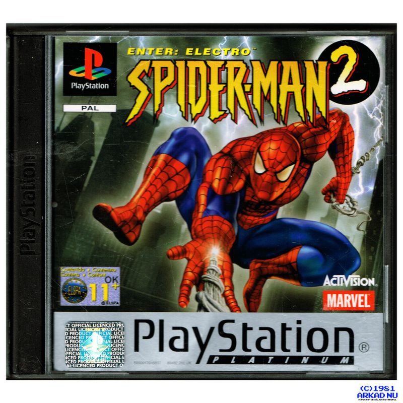 SPIDER-MAN 2 ENTER ELECTRO PS1