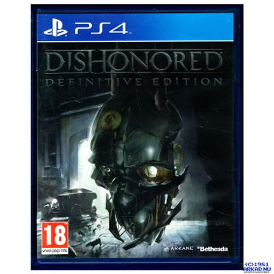 DISHONORED DEFINITIVE EDITION PS4