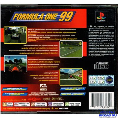 FORMULA ONE 99 PS1