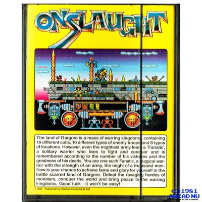 ONSLAUGHT AMIGA