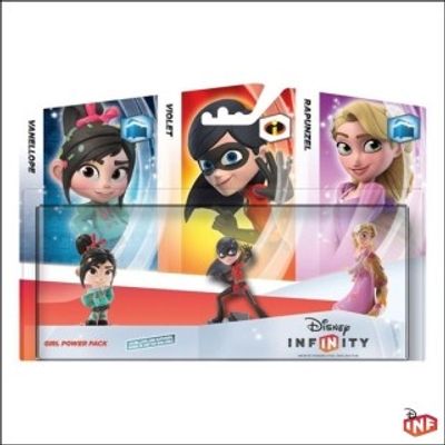 DISNEY INFINITY GIRL POWER PACK WII, WII U,360,PS3,3DS