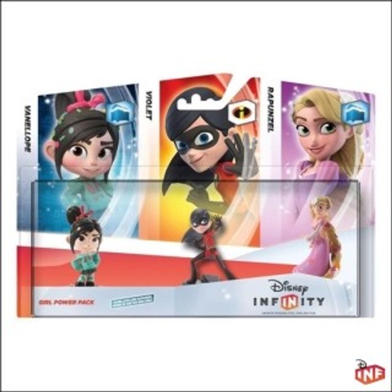 DISNEY INFINITY GIRL POWER PACK WII, WII U,360,PS3,3DS