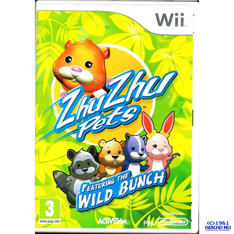 ZHU ZHU PETS FEATURING THE WILD BUNCH WII