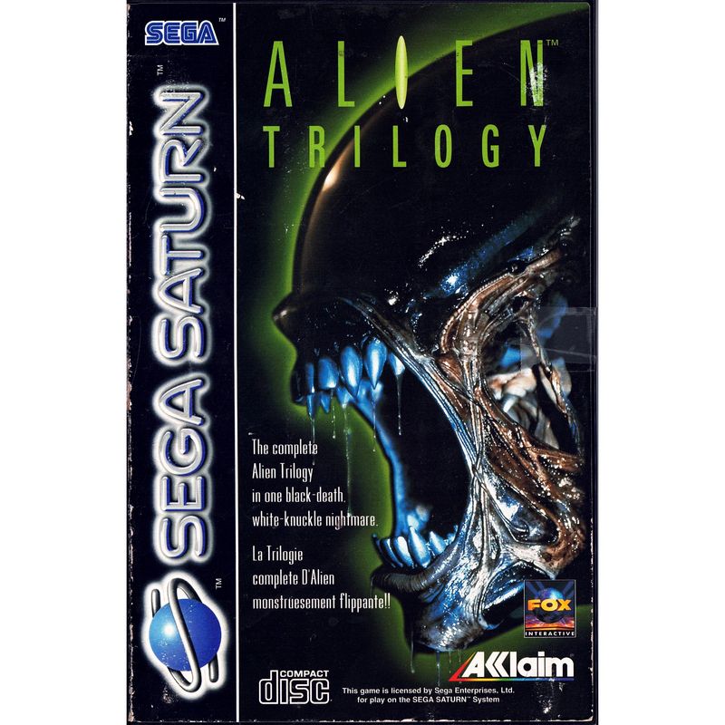 ALIEN TRILOGY SEGA SATURN RENTAL