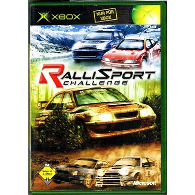 RALLISPORT CHALLENGE XBOX TYSK UTGÅVA