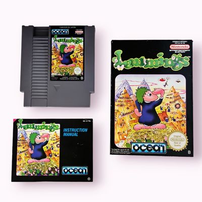 LEMMINGS NES FRA