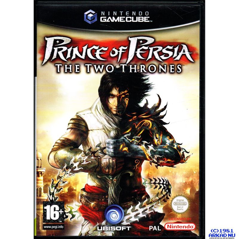 PRINCE OF PERSIA THE TWO THRONES GAMECUBE