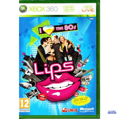 LIPS I LOVE THE 80S XBOX 360