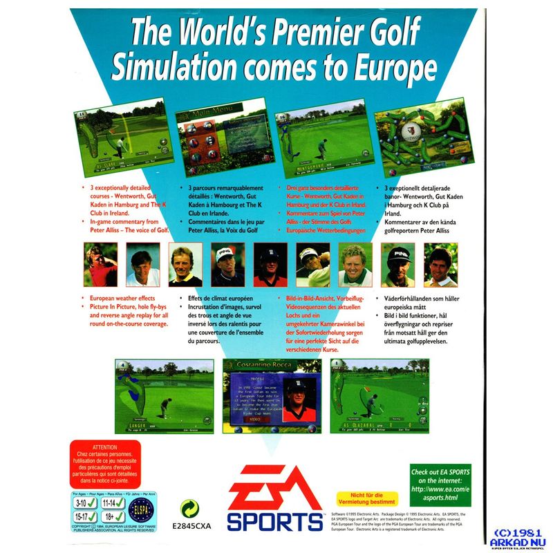 PGA EUROPEAN TOUR PC BIGBOX