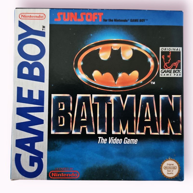 BATMAN THE VIDEOGAME GAMEBOY SCN