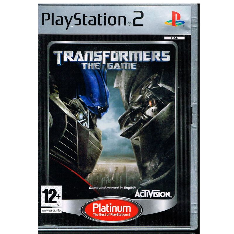 TRANSFORMERS THE GAME PS2