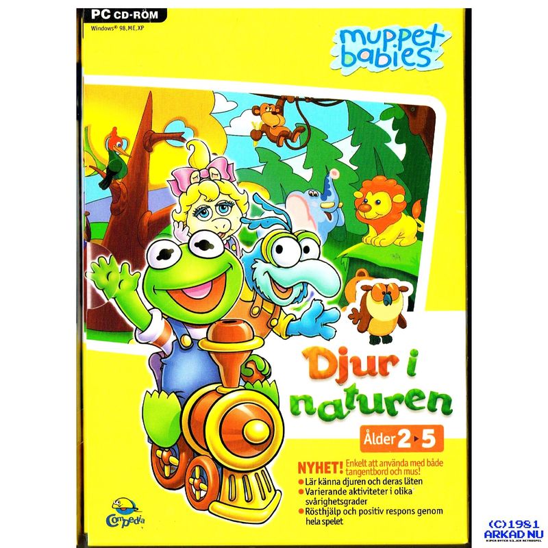 MUPPET BABIES DJUR I NATUREN PC
