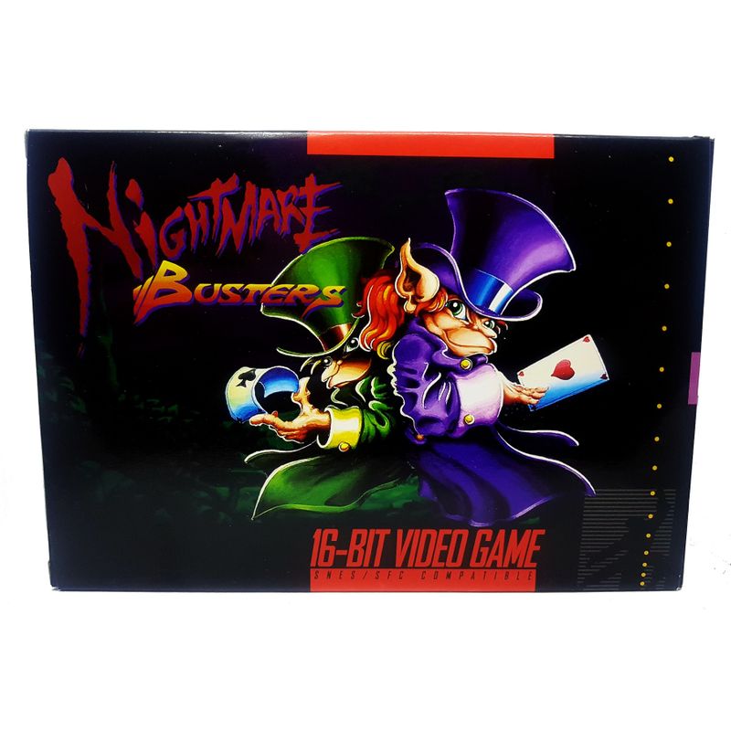 NIGHTMARE BUSTERS SNES