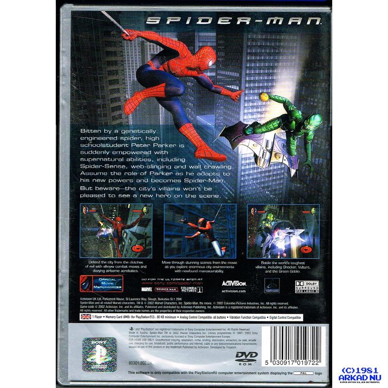 SPIDER-MAN PS2