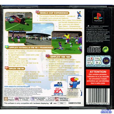 WORLD CUP 98 PS1