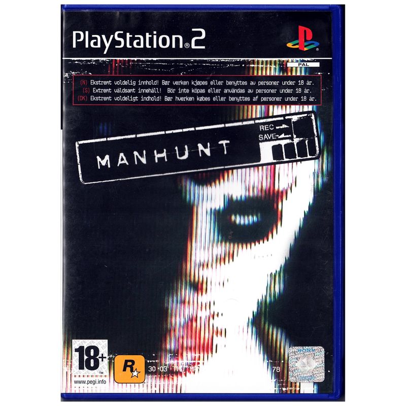 MANHUNT PS2