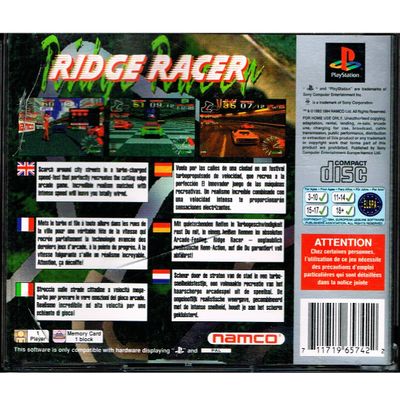 RIDGE RACER PS1