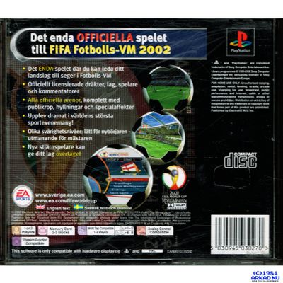 FIFA FOTBOLLS VM 2002 PS1