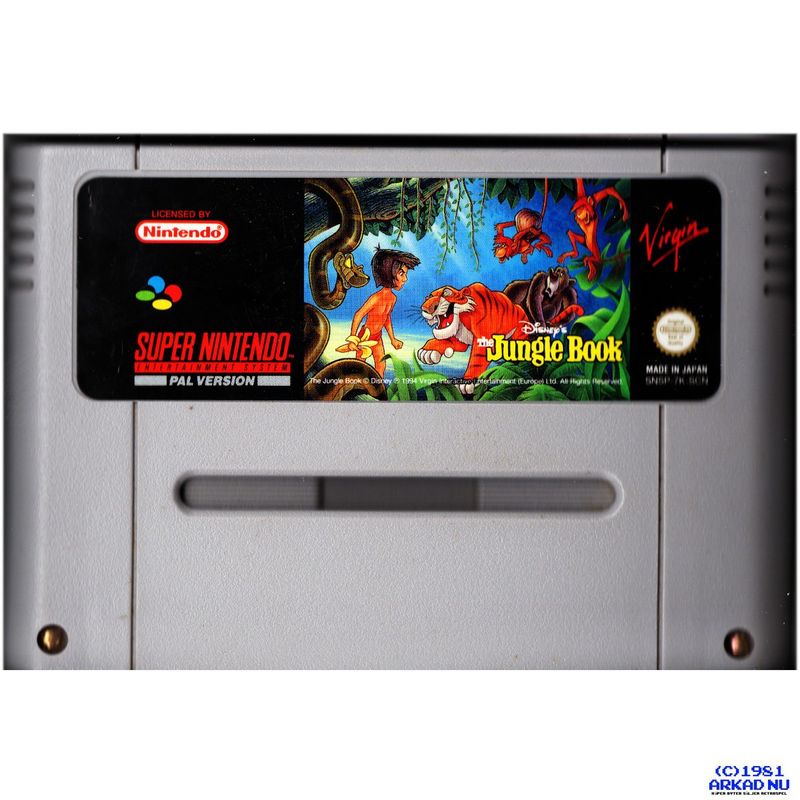 THE JUNGLE BOOK SNES SCN