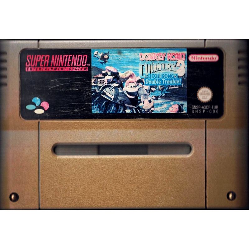 DONKEY KONG COUNTRY 3 DIXIE KONG'S DOUBLE TROUBLE SNES