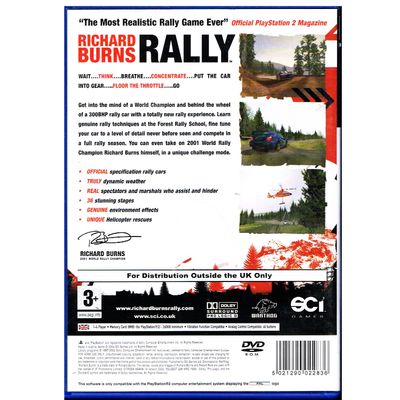 RICHARD BURNS RALLY PS2