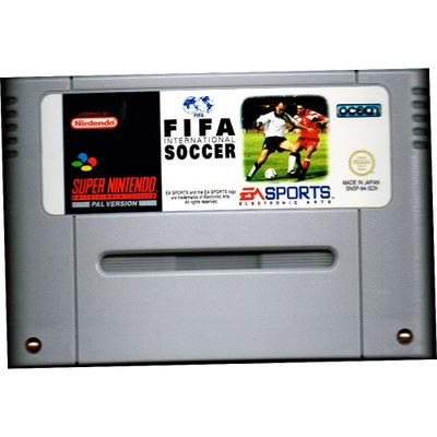 FIFA INTERNATIONAL SOCCER SNES SCN