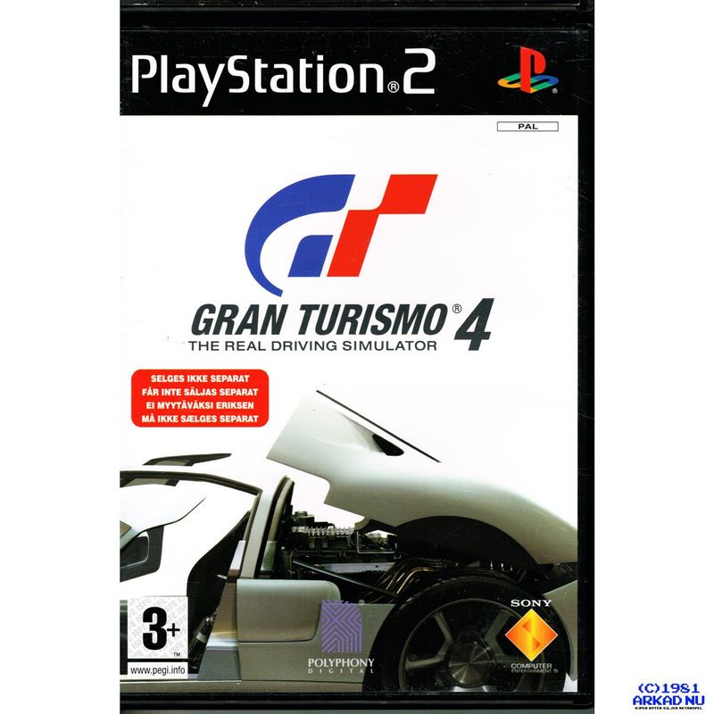 GRAN TURISMO 4 PS2